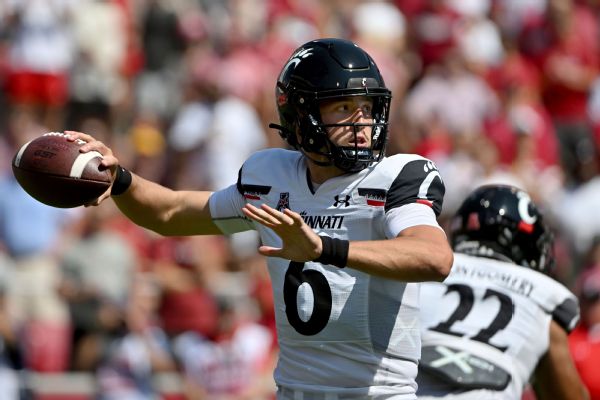 Source: Cincy QB Bryant (foot) out for season