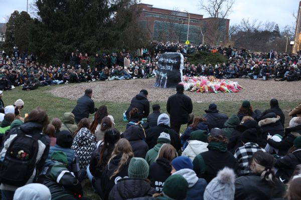 Spartans returning to play after campus shooting