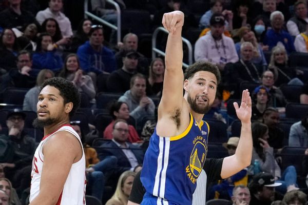 Klay ‘still hungry to be great,’ lifts Dubs with 42