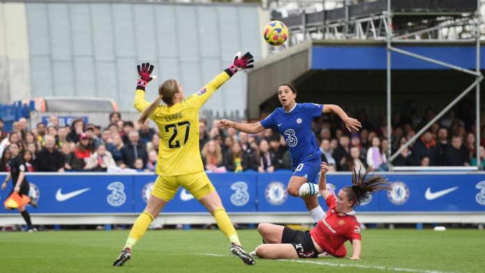 Women’s Super League review: Chelsea beat Man United, Shaw keeps scoring for City