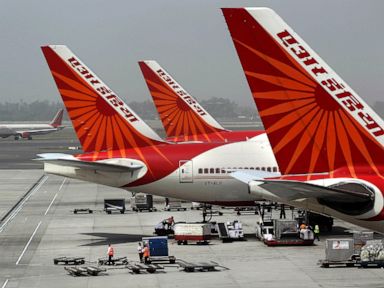 Replacement plane for Air India flight lands in San Francisco after being diverted to Russia