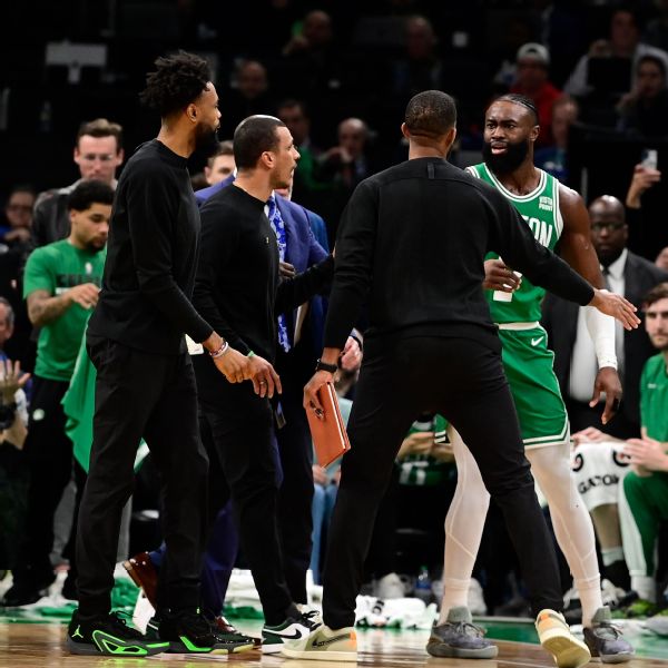 Celtics’ Brown ejected, calls ref ‘overemotional’