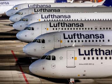 German labor union calls on Lufthansa ground staff to strike at 7 airports on Tuesday