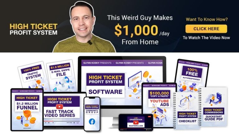 High Ticket Profit System Review | Untapped Traffic Source makes $300 per day?