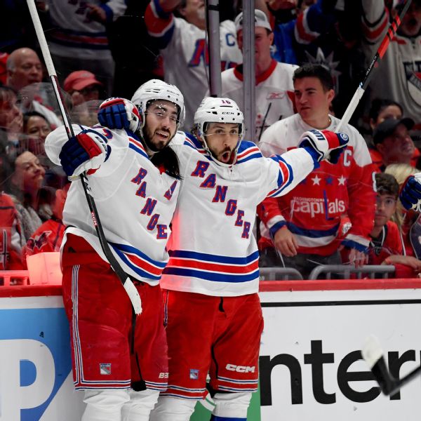 Rangers polish off Caps for first sweep since ’07